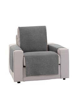 Pokrowiec na sofę-fotel jednoosobowy Universal grey ze sklepu dekoria.pl w kategorii Pokrowce na kanapy i fotele - zdjęcie 172485939