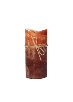 Świeca Dorotea 15cm amber ze sklepu dekoria.pl w kategorii Świece i dyfuzory - zdjęcie 172486878