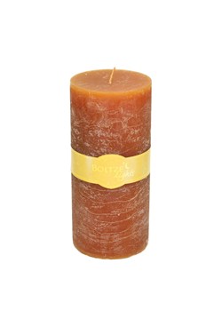 Świeca Lea 20cm orange ze sklepu dekoria.pl w kategorii Świece i dyfuzory - zdjęcie 172487078
