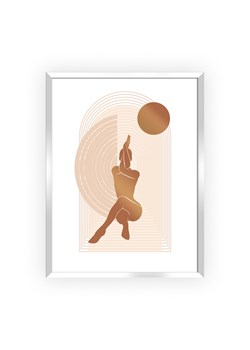 Obraz Yoga Figures I 30x40cm copper ze sklepu dekoria.pl w kategorii Obrazy - zdjęcie 172488406