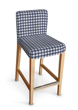 Pokrowiec na krzesło barowe Henriksdal krótki ze sklepu dekoria.pl w kategorii Pokrowce na krzesła - zdjęcie 172490886