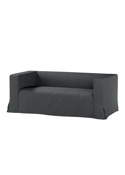 Pokrowiec na sofę Klippan 2-osobową długi z kontrafałdami ze sklepu dekoria.pl w kategorii Pokrowce na kanapy i fotele - zdjęcie 172491155