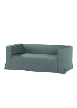 Pokrowiec na sofę Klippan 2-osobową długi z kontrafałdami ze sklepu dekoria.pl w kategorii Pokrowce na kanapy i fotele - zdjęcie 172491257