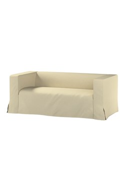 Pokrowiec na sofę Klippan 2-osobową długi z kontrafałdami ze sklepu dekoria.pl w kategorii Pokrowce na kanapy i fotele - zdjęcie 172491266