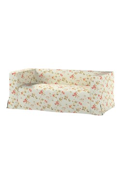 Pokrowiec na sofę Klippan 2-osobową długi z kontrafałdami ze sklepu dekoria.pl w kategorii Pokrowce na kanapy i fotele - zdjęcie 172491305
