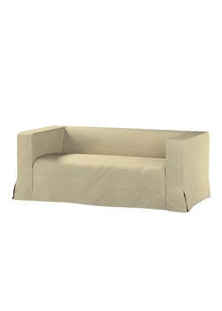 Pokrowiec na sofę Klippan 2-osobową długi z kontrafałdami ze sklepu dekoria.pl w kategorii Pokrowce na kanapy i fotele - zdjęcie 172491329