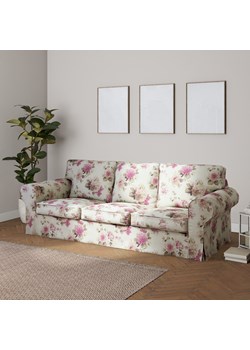 Pokrowiec na sofę Ektorp 3-osobową, rozkładaną ze sklepu dekoria.pl w kategorii Pokrowce na kanapy i fotele - zdjęcie 172493288