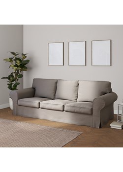 Pokrowiec na sofę Ektorp 3-osobową, rozkładaną ze sklepu dekoria.pl w kategorii Pokrowce na kanapy i fotele - zdjęcie 172493317
