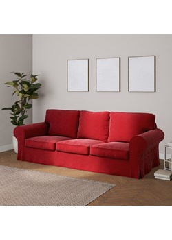 Pokrowiec na sofę Ektorp 3-osobową, rozkładaną ze sklepu dekoria.pl w kategorii Pokrowce na kanapy i fotele - zdjęcie 172493376