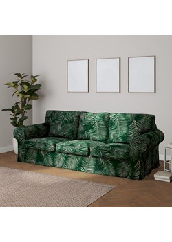 Pokrowiec na sofę Ektorp 3-osobową, rozkładaną ze sklepu dekoria.pl w kategorii Pokrowce na kanapy i fotele - zdjęcie 172493386