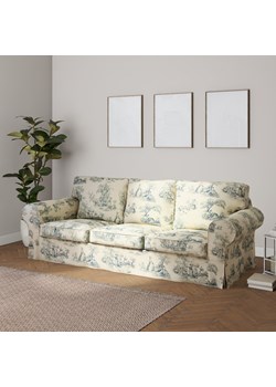 Pokrowiec na sofę Ektorp 3-osobową, rozkładaną ze sklepu dekoria.pl w kategorii Pokrowce na kanapy i fotele - zdjęcie 172493509