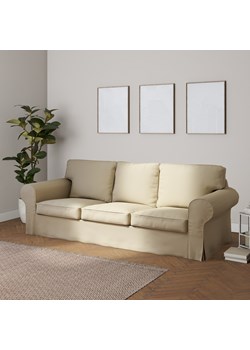 Pokrowiec na sofę Ektorp 3-osobową, rozkładaną ze sklepu dekoria.pl w kategorii Pokrowce na kanapy i fotele - zdjęcie 172493838