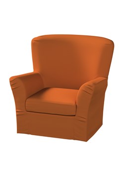 Pokrowiec na fotel Tomelilla wysoki z zakładkami ze sklepu dekoria.pl w kategorii Pokrowce na kanapy i fotele - zdjęcie 172497829