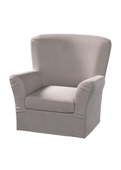 Pokrowiec na fotel Tomelilla wysoki z zakładkami ze sklepu dekoria.pl w kategorii Pokrowce na kanapy i fotele - zdjęcie 172497859