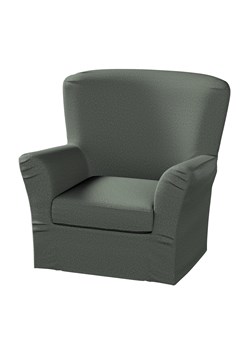 Pokrowiec na fotel Tomelilla wysoki z zakładkami ze sklepu dekoria.pl w kategorii Pokrowce na kanapy i fotele - zdjęcie 172497867