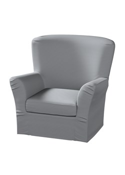 Pokrowiec na fotel Tomelilla wysoki z zakładkami ze sklepu dekoria.pl w kategorii Pokrowce na kanapy i fotele - zdjęcie 172497869