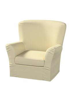 Pokrowiec na fotel Tomelilla wysoki z zakładkami ze sklepu dekoria.pl w kategorii Pokrowce na kanapy i fotele - zdjęcie 172497879