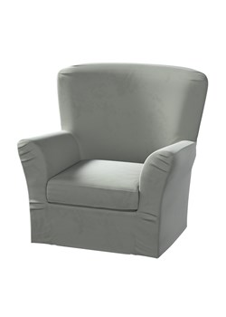 Pokrowiec na fotel Tomelilla wysoki z zakładkami ze sklepu dekoria.pl w kategorii Pokrowce na kanapy i fotele - zdjęcie 172497885