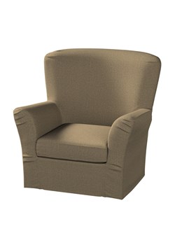 Pokrowiec na fotel Tomelilla wysoki z zakładkami ze sklepu dekoria.pl w kategorii Pokrowce na kanapy i fotele - zdjęcie 172497897