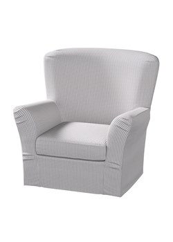 Pokrowiec na fotel Tomelilla wysoki z zakładkami ze sklepu dekoria.pl w kategorii Pokrowce na kanapy i fotele - zdjęcie 172497957