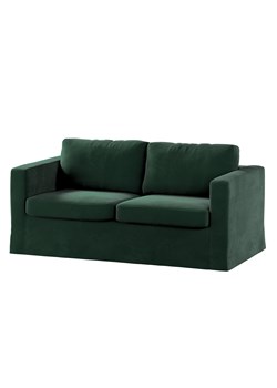 Pokrowiec na sofę Karlstad 2-osobową nierozkładaną długi ze sklepu dekoria.pl w kategorii Pokrowce na kanapy i fotele - zdjęcie 172515778