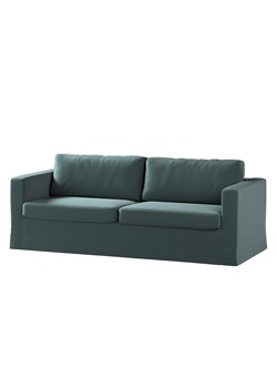 Pokrowiec na sofę Karlstad 3-osobową nierozkładaną, długi ze sklepu dekoria.pl w kategorii Pokrowce na kanapy i fotele - zdjęcie 172517269