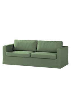 Pokrowiec na sofę Karlstad 3-osobową nierozkładaną, długi ze sklepu dekoria.pl w kategorii Pokrowce na kanapy i fotele - zdjęcie 172517287