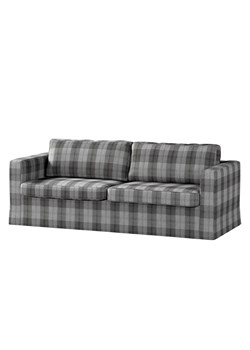 Pokrowiec na sofę Karlstad 3-osobową nierozkładaną, długi ze sklepu dekoria.pl w kategorii Pokrowce na kanapy i fotele - zdjęcie 172517308