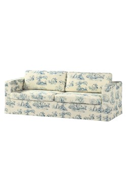 Pokrowiec na sofę Karlstad 3-osobową nierozkładaną, długi ze sklepu dekoria.pl w kategorii Pokrowce na kanapy i fotele - zdjęcie 172517327
