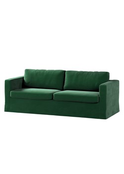Pokrowiec na sofę Karlstad 3-osobową nierozkładaną, długi ze sklepu dekoria.pl w kategorii Pokrowce na kanapy i fotele - zdjęcie 172517356