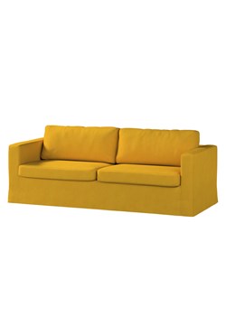 Pokrowiec na sofę Karlstad 3-osobową nierozkładaną, długi ze sklepu dekoria.pl w kategorii Pokrowce na kanapy i fotele - zdjęcie 172517398