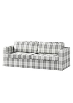 Pokrowiec na sofę Karlstad 3-osobową nierozkładaną, długi ze sklepu dekoria.pl w kategorii Pokrowce na kanapy i fotele - zdjęcie 172517407