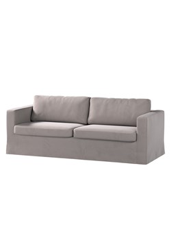 Pokrowiec na sofę Karlstad 3-osobową nierozkładaną, długi ze sklepu dekoria.pl w kategorii Pokrowce na kanapy i fotele - zdjęcie 172517506