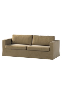 Pokrowiec na sofę Karlstad 3-osobową nierozkładaną, długi ze sklepu dekoria.pl w kategorii Pokrowce na kanapy i fotele - zdjęcie 172517509