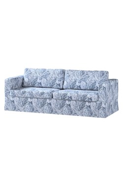 Pokrowiec na sofę Karlstad 3-osobową nierozkładaną, długi ze sklepu dekoria.pl w kategorii Pokrowce na kanapy i fotele - zdjęcie 172517545