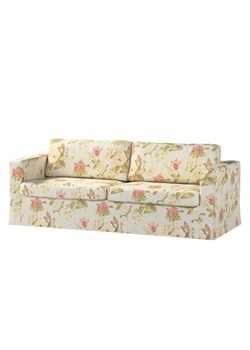 Pokrowiec na sofę Karlstad 3-osobową nierozkładaną, długi ze sklepu dekoria.pl w kategorii Pokrowce na kanapy i fotele - zdjęcie 172517548
