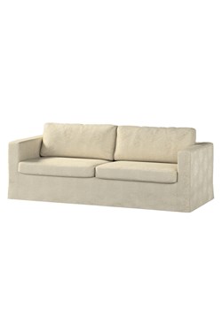 Pokrowiec na sofę Karlstad 3-osobową nierozkładaną, długi ze sklepu dekoria.pl w kategorii Pokrowce na kanapy i fotele - zdjęcie 172517647