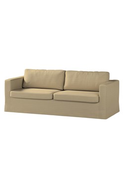 Pokrowiec na sofę Karlstad 3-osobową nierozkładaną, długi ze sklepu dekoria.pl w kategorii Pokrowce na kanapy i fotele - zdjęcie 172517728