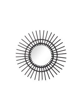 Lustro okrągłe Kairos 55cm black ze sklepu dekoria.pl w kategorii Lustra - zdjęcie 172523918