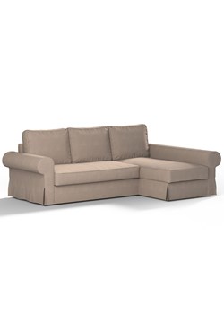 Pokrowiec na sofę Backabro rozkładaną z leżanką ze sklepu dekoria.pl w kategorii Pokrowce na kanapy i fotele - zdjęcie 172524278