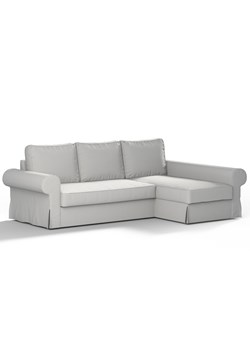 Pokrowiec na sofę Backabro rozkładaną z leżanką ze sklepu dekoria.pl w kategorii Pokrowce na kanapy i fotele - zdjęcie 172524287