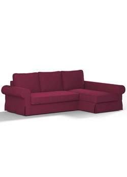 Pokrowiec na sofę Backabro rozkładaną z leżanką ze sklepu dekoria.pl w kategorii Pokrowce na kanapy i fotele - zdjęcie 172524299