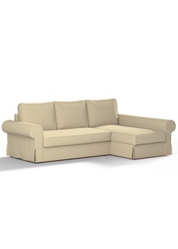 Pokrowiec na sofę Backabro rozkładaną z leżanką ze sklepu dekoria.pl w kategorii Pokrowce na kanapy i fotele - zdjęcie 172524329