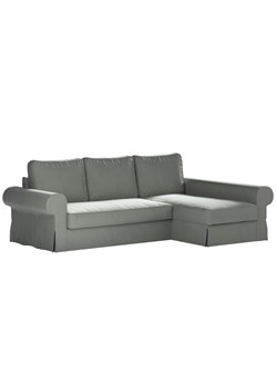 Pokrowiec na sofę Backabro rozkładaną z leżanką ze sklepu dekoria.pl w kategorii Pokrowce na kanapy i fotele - zdjęcie 172524347