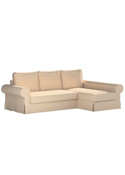 Pokrowiec na sofę Backabro rozkładaną z leżanką ze sklepu dekoria.pl w kategorii Pokrowce na kanapy i fotele - zdjęcie 172524365