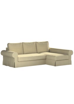 Pokrowiec na sofę Backabro rozkładaną z leżanką ze sklepu dekoria.pl w kategorii Pokrowce na kanapy i fotele - zdjęcie 172524368
