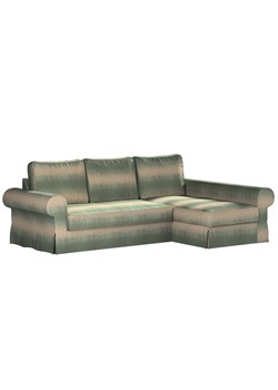 Pokrowiec na sofę Backabro rozkładaną z leżanką ze sklepu dekoria.pl w kategorii Pokrowce na kanapy i fotele - zdjęcie 172524389