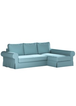 Pokrowiec na sofę Backabro rozkładaną z leżanką ze sklepu dekoria.pl w kategorii Pokrowce na kanapy i fotele - zdjęcie 172524398