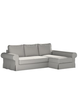 Pokrowiec na sofę Backabro rozkładaną z leżanką ze sklepu dekoria.pl w kategorii Pokrowce na kanapy i fotele - zdjęcie 172524407