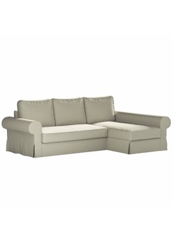 Pokrowiec na sofę Backabro rozkładaną z leżanką ze sklepu dekoria.pl w kategorii Pokrowce na kanapy i fotele - zdjęcie 172524416